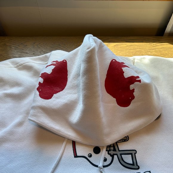 Buffalo Bills Authentic Helmet Hood - Pullover Hoodie - Picture 9 of 16